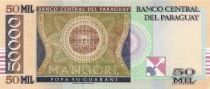 Paraguay 50000 Guaranies - Agustin Pio Barrios - 2007 - P.232