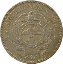 Paul Kruger - 2 1/2 Silver Shillings - 1896 Pretoria