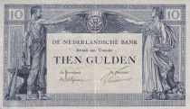 Pays-Bas 10 Gulden - Bleu - 13-09-1922 - Série GH - P.34