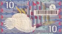 Pays-Bas 10 Gulden - Design g&eacute;om&eacute;trique - 1997 - TB - P.99