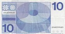 Pays-Bas 10 Gulden - Frans Hals - 1968 - S&eacute;rie 0968399685