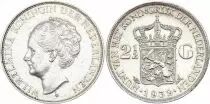 Pays-Bas 2 1/2 Gulden Wilhelmina - 1939