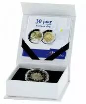 Pays-Bas 2 Euros Commémo. Commune BE PAYS-BAS 2015 - 30 ans du drapeau européen