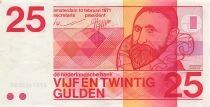Pays-Bas 25 Gulden - J.P. Sweelinck - 1971 - P.92
