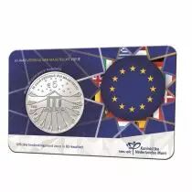 Pays-Bas 30 ans du Trait&eacute; de Maastricht - 5 Euros Coincard UNC PAYS-BAS 2022