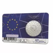 Pays-Bas 30 ans du Trait&eacute; de Maastricht - 5 Euros Coincard UNC PAYS-BAS 2022