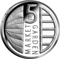 Pays-Bas 5 Euros Coincard BU 2019 - Market Garden