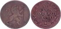 Pays-Bas Autrichiens 2 Liards, Lion debout - 1790