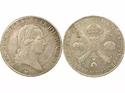 Pays-Bas Autrichiens Fran�ois II - Thaler Argent, aux Couronnes - 1793 Milan