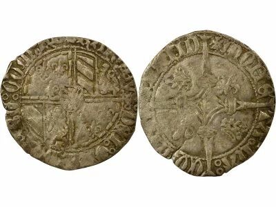 Pays-Bas Bourguignons Com. de Flandre, Charles le T�m�raire - 2 Gros - 1469 / 1474 Bruges