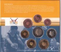 Pays-Bas Coffret BU - 1 centime &agrave; 2 euros - 2001