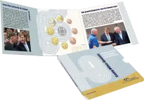 Pays-Bas Coffret BU Euro 2024 - Visite du Roi à la Monnaie