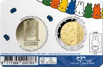 Pays-Bas Coincard 2 euros 2020 + Médaille 65 ans de Miffy