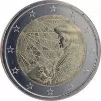 Pays-Bas Pi&egrave;ce 2 Euros Comm&eacute;mo. UNC COINCARD PAYS-BAS 2022 - 35 ans du Programme ERASMUS
