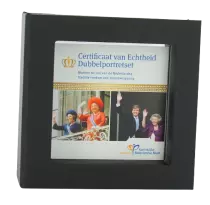 Pays-Bas Quadritpyque Pays-Bas (2 X 2 ? + 2 X Gulden) - R&egrave;gne de la Reine B&eacute;atrix