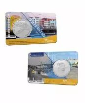 Pays-Bas WILLEMSTAD (CURA&Ccedil;AO) - 5 Euros Coincard UNC 2023