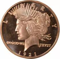 Peace Dollar - 1 Copper Once