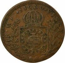Pedro I - 20 Reis - 1823 / 1829 R Rio