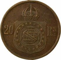 Pedro II - 20 Reis - 1868