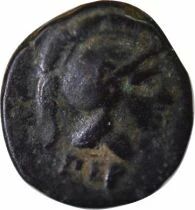 Pergamon - Bronze, Herakles / Athena - 310 / 282 BC