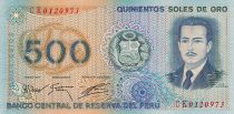 Pérou 500 Soles de Oro - José Quinones - 1976 - P.115