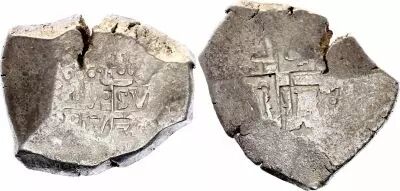 P�rou Ferdinand VI - 8 Reales Argent - Cob - 1747-1751 - Lima