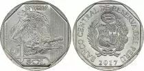 Peru 1 Sol - Cocodrilo - 2017