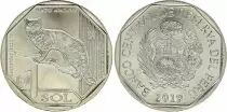 Peru 1 Sol - Gato - 2019