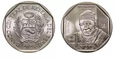Peru 1 Sol - Jos� Manuel Vald�s - 2023