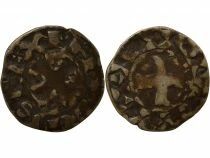 Philip II August - Denier Parisis - 1180 / 1223 Paris