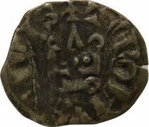 Philip III / IV - Denier Tournois with Round O - 1280 / 1290