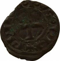 Philip III / IV - Denier Tournois with Round O - 1280 / 1310
