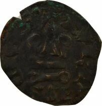 Philip III / IV - Denier Tournois with Round O - 1280 / 1310