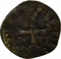 Philip III / IV - Denier Tournois with Round O - 1280 / 1310