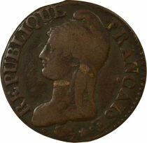 Philip III / IV - Denier Tournois with Round O - 1280 / 1310