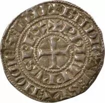 Philippe IV - Maille Tierce with rounded O - 1306 / 1314