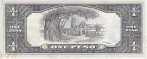Philippinen 1 Peso - Mabini - Church - Serial JF - 1949 - P.133