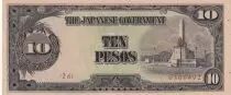 Philippinen 10 Pesos Rizal monument - 1943 - Serial 26