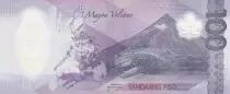 Philippinen 100 Pisos - Peacocks - Whale  - Polymer - 2025 - Serial AC