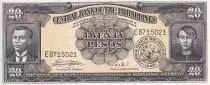 Philippinen 20 Pesos - A. Bonifacio & E. Jacinto - Serial EB - 1949 - P.137e