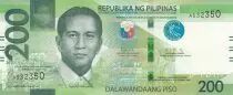 Philippinen 200 Piso D. Macapagal - Tarsier - 2020 - UNC - P.209
