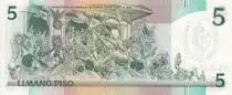Philippinen 5 Piso - E. Aguinaldo - Independence declaration - 1990 - UNC - P.178