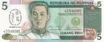 Philippinen 5 Piso - Emilio Aguinaldo - 1987 - * Replacement - P.168br