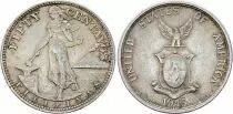 Philippinen 50 Centavos - United States of America - 1945 S - VF - KM.183