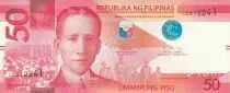 Philippinen 50 Piso Pres. S. Osme�a - Fish, Taal lake 2020 - UNC