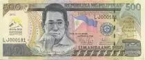 Philippinen 500 Piso Benigno Aquino - Manila 2012