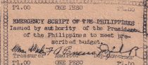 Philippines 1 Peso - Apayao - 1943 - P.S124