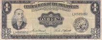 Philippines 1 Peso - Mabini - Church - 1949 - VF - P.133f
