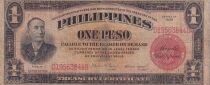 Philippines 1 Peso - Mabini - Design orange - 1936 - S&eacute;rie DD