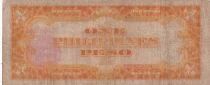 Philippines 1 Peso - Mabini - Orange design - 1936 - DD Series